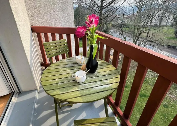 Charmant T1 Bis A Cambo-Les-Bains Avec Balcon, Ascenseur Et Parking - Fr-1-495-31